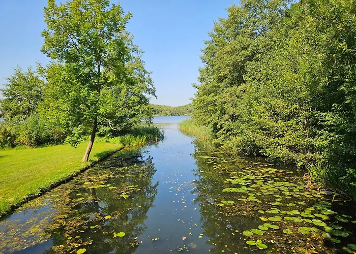 ヴィラ Lychenseevilla Mit Seeblick, Wintergarten, Kamin Und Sauna リヘン