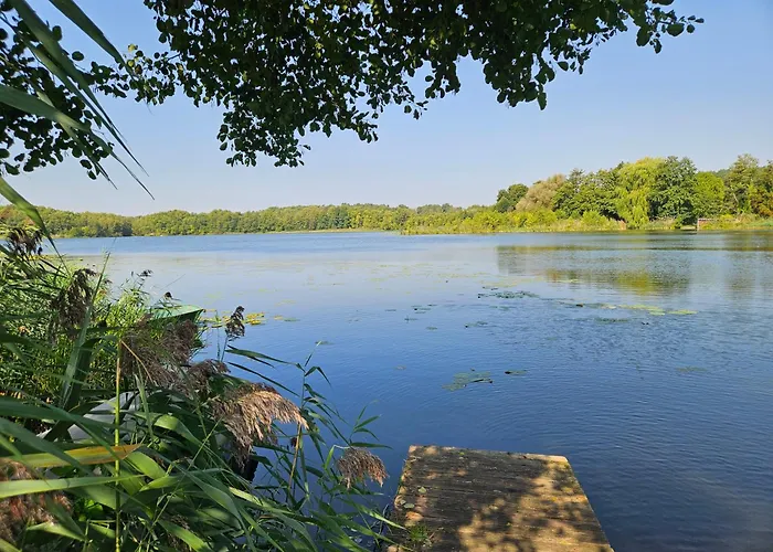 ヴィラ Lychenseevilla Mit Seeblick, Wintergarten, Kamin Und Sauna